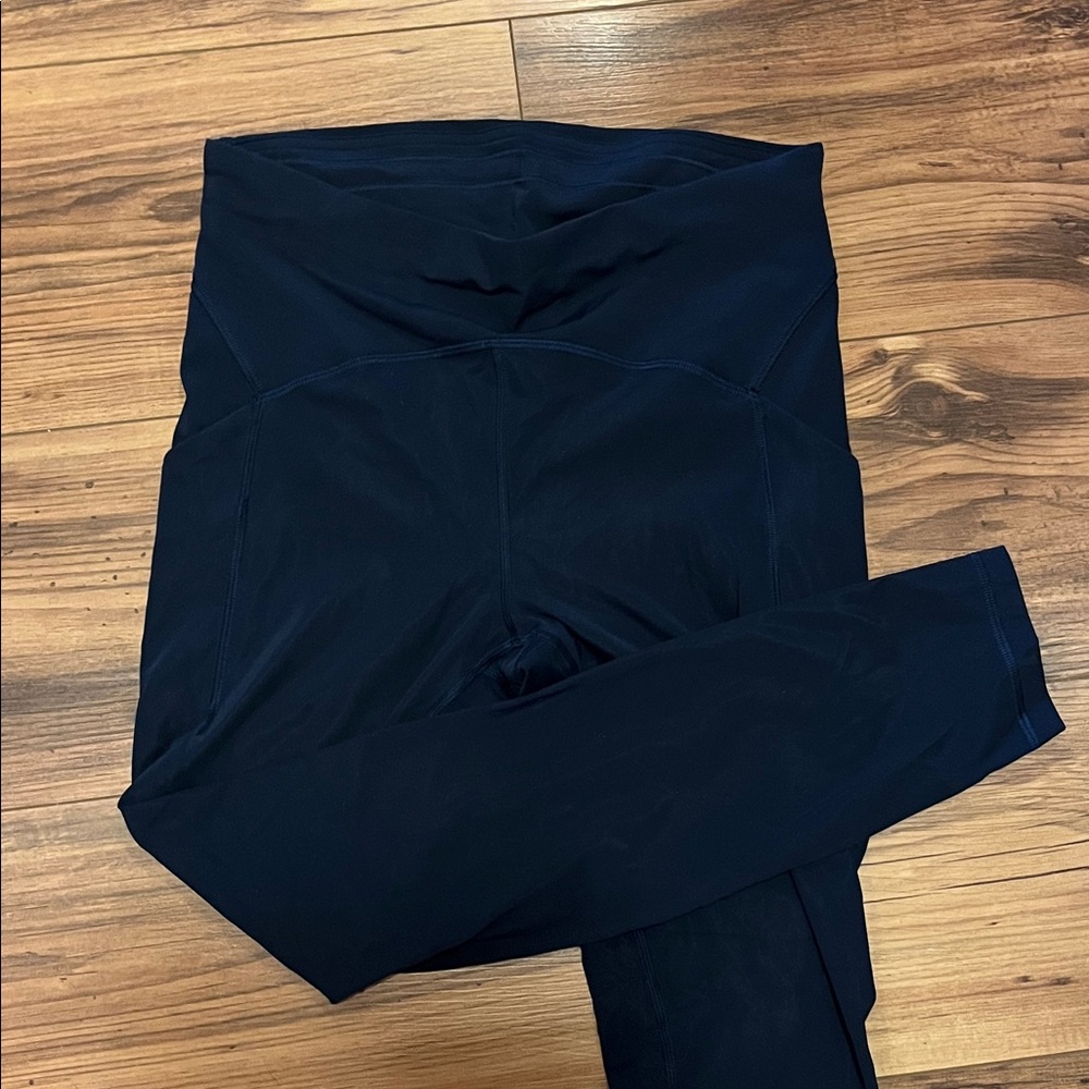 Lululemon Power Thru High Rise Tight 25” True Navy